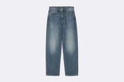 Pantalon Carhartt WIP Arin Pant Blue Dark Used para mujer